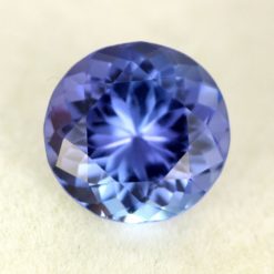 Tanzanite in round cut