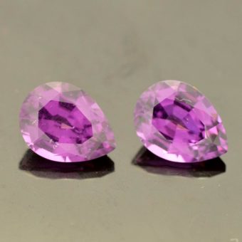 3.09cts Purple Mahenge Garnet Pair