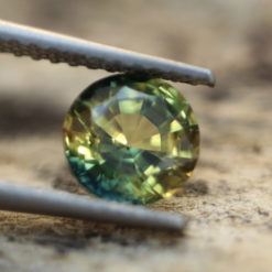 1.005 Cts Vivid Vvs Parti Sapphire -australia