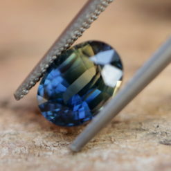1.082 Cts Vivid Vvs Parti Sapphire -australia