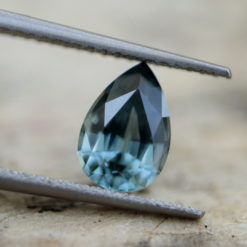 1.262 Cts Vvs Vivid Australian Blue Sapphire