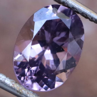 0.98 Cts Certified Pastel Purple Mahenge Spinel Video Take In Shade